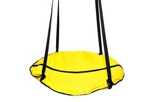 Гойдалка підвісна для дітей та дорослих, гніздо лелеки &laquo;Take&Ride Nest&raquo; Yellow (жовта) (арт. Укр8857) &mdash; купити в Україні |  Колисочка