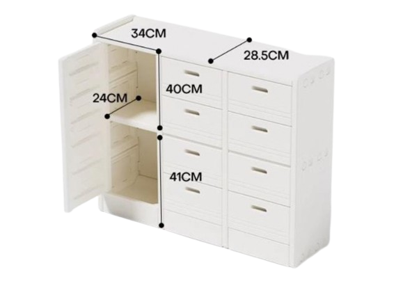 Шафка Classic білого кольору Babyhood BP-107W (арт. BP-107W) &mdash; купить в Украине |  Колисочка