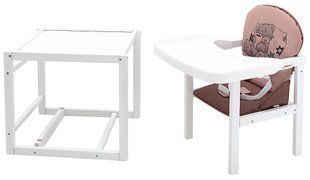 Стульчик-трансформер Babyroom Винни-240 белый капучино / шоколад (мишка с чашкой) (арт. 626041) &mdash; купить в Украине |  Колисочка