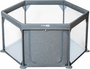 Манеж для дитини FreeON Hexagon, grey (арт. 44459) &mdash; купити в Україні |  Колисочка