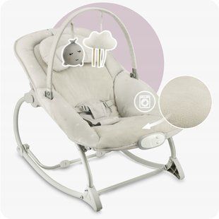 Кресло-качалка MoMi LAPIS Light Grey (арт. 116473175) &mdash; купити в Україні |  Колисочка