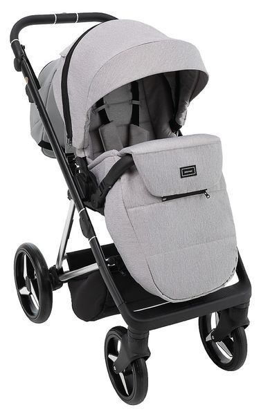 Коляска 2 в 1 Adamex Blanc Special Edidion PS-586 сірий (арт. 680862) &mdash; купити в Україні | KolysochkaBaby