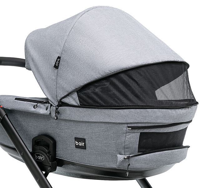 Коляска 2 в 1 для двойни Bair Kiwi DUO Soft BKP-218 серый (арт. 681104) &mdash; купити в Україні |  Колисочка