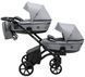 Коляска 2 в 1 для двойни Bair Kiwi DUO Soft BKP-218 серый (арт. 681104) &mdash; фото 4 купити в Україні |  Колисочка