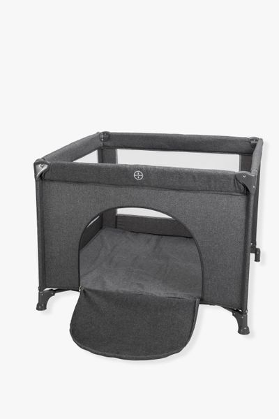 Манеж дитячий квадратний VELANO Cubo, dark grey (арт. 46163) &mdash; купить в Украине |  Колисочка