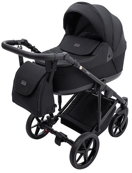 Коляска 2 в 1 Adamex Locco Lux TK-53 чорний (арт. 681025) &mdash; купити в Україні | KolysochkaBaby
