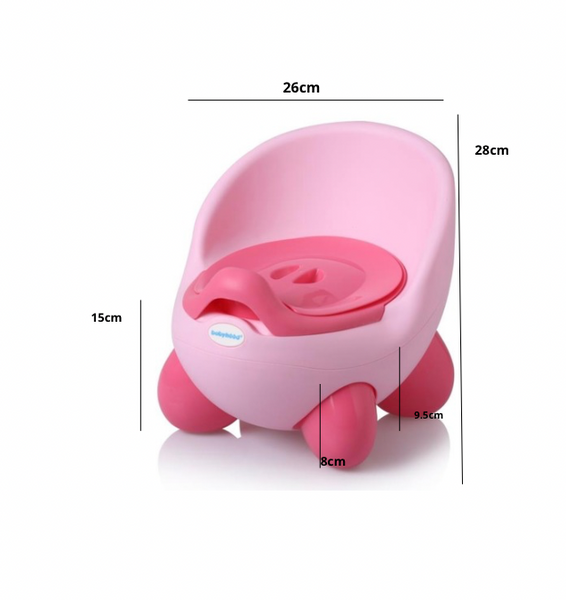 Дитячий горщик Кью Кью, світло рожевий Babyhood BH-105LP (арт. BH-105LP) &mdash; купити в Україні | KolysochkaBaby