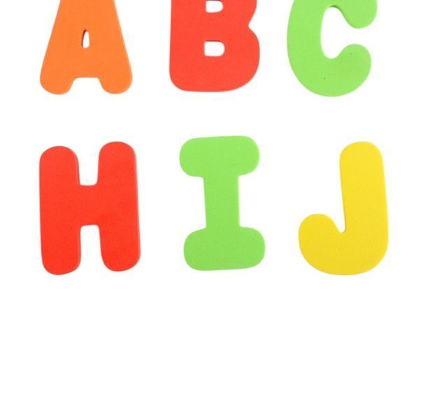 Літери та цифри ABC для ванни Babyhood (арт. YB1751) &mdash; купити в Україні |  Колисочка