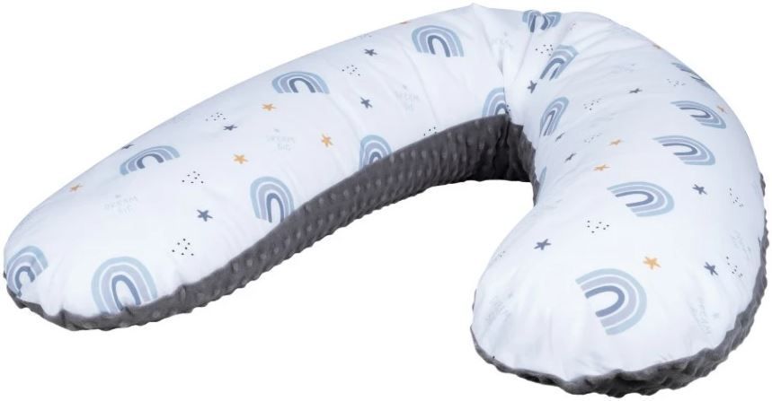 Подушка Bubaba by FreeON GREY RAINBOW 170х35 см (арт. 45296) &mdash; купити в Україні |  Колисочка