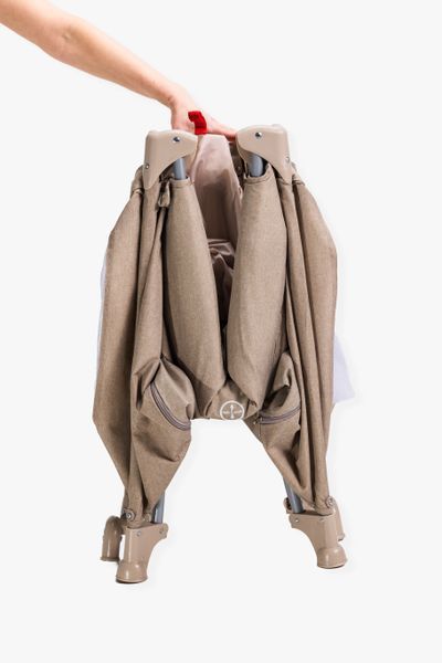 Манеж дитячий квадратний VELANO Cubo, beige (арт. 46164) &mdash; купити в Україні |  Колисочка