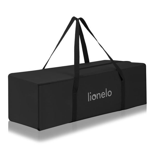 Кроватка-манеж Lionelo LAURA BLACK CARBON (арт. 102504547) &mdash; купить в Украине |  Колисочка