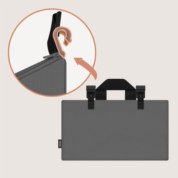 Органайзер для кроватки Lionelo SIDEPOCKET MEDIUM GREY (арт. 123412828) &mdash; купить в Украине |  Колисочка