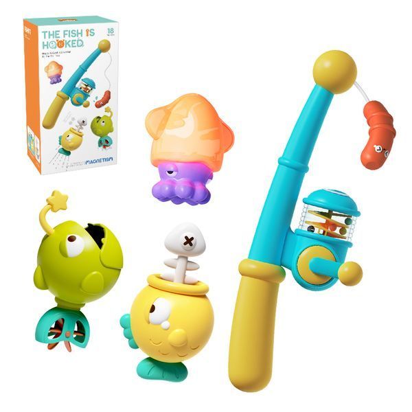 Набір дитячий Риболовля 4 предмета, Babyhood (арт. YB17709) &mdash; купити в Україні |  Колисочка