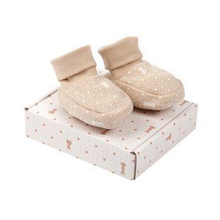 Пинетки коричневые Wooly organic (арт. CL-16126) &mdash; купить в Украине |  Колисочка