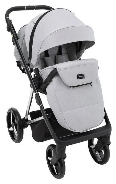 Коляска 2 в 1 Adamex Blanc Special Edidion PS-723/K светло-серый (арт. 680865) &mdash; купить в Украине | KolysochkaBaby
