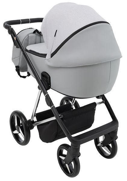 Коляска 2 в 1 Adamex Blanc Special Edidion PS-723/K светло-серый (арт. 680865) &mdash; купить в Украине | KolysochkaBaby