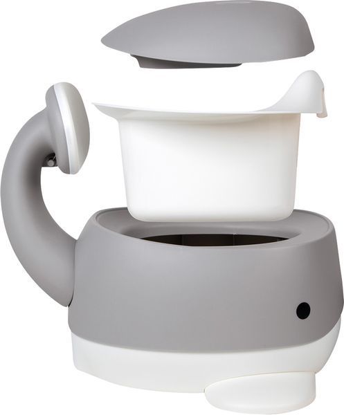 Дитячий горщик FreeON Whale, grey (арт. 38749) &mdash; купить в Украине |  Колисочка