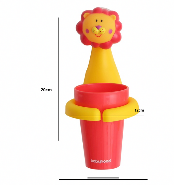 Стаканчик дитячий для зубних щіток Лев Babyhood BH-703L (арт. BH-703L) &mdash; купити в Україні | KolysochkaBaby