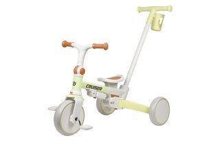 Триколісний біговел 3 в 1 Maraton Tri-cycle Cruiser Milano 001 cream з батьківською ручкою (арт. Вел2666) &mdash; купить в Украине |  Колисочка