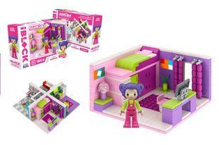 Конструктор Kids hits IBLOCK JUNIOR KH08/001/1 Дівчатка, Спальня Лілі, 184 дет, в комплекті фігури, (арт. Кон8011) &mdash; купити в Україні |  Колисочка