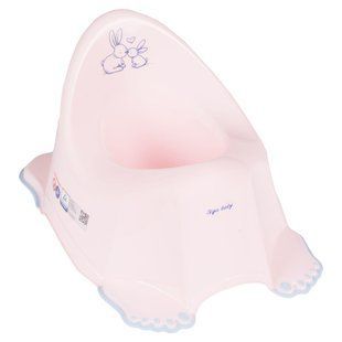 Горшок с антискользящим покрытием Tega LITTLE BUNNY Anti slip potty KR-001-104 powder pink (розовый) (арт. 681444) &mdash; купити в Україні |  Колисочка