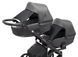 Коляска 2 в 1 для двойни Bair Kiwi DUO Soft BKD-219-1 графит (арт. 681857) &mdash; фото 7 купити в Україні |  Колисочка