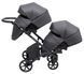Коляска 2 в 1 для двойни Bair Kiwi DUO Soft BKD-219-1 графит (арт. 681857) &mdash; фото 8 купити в Україні |  Колисочка