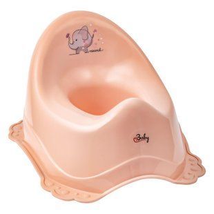 Горшок с антискользящим покрытием Maltex Minimal Chamber pot with anti slip rubber - Elephant 7210_41 pink (розовый) (арт. 681151) &mdash; купити в Україні |  Колисочка