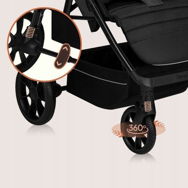 Прогулочная коляска Lionelo MIRA BEIGE SAND (арт. 109350778) &mdash; купить в Украине | KolysochkaBaby