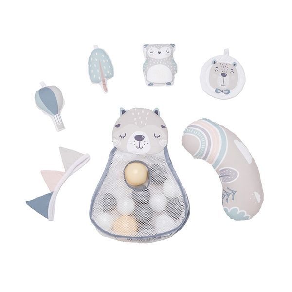 Развивающий коврик MoMi PASTEL (арт. 117224610) &mdash; купить в Украине |  Колисочка