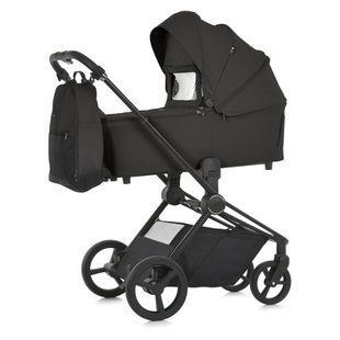 Коляска универсальная 2в1 ME 1091-1 PERSONA Total Black (арт. 310601) &mdash; купить в Украине |  Колисочка