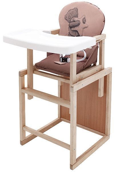 Стульчик-трансформер Babyroom Винни-230 eko капучино / шоколад (мишка и звезда) (арт. 626050) &mdash; купить в Украине |  Колисочка