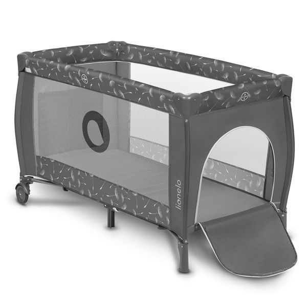 Кроватка-манеж Lionelo SVEN PLUS GREY CONCRETE (арт. 73811724) &mdash; купить в Украине | KolysochkaBaby