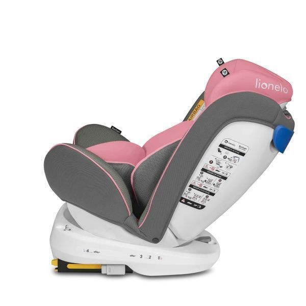 Дитяче автокрісло Lionelo BASTIAAN PINK BABY (white base) (арт. 59844688) &mdash; купити в Україні |  Колисочка