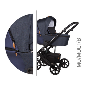 Дитяча універсальна коляска 2 в 1 Baby Merc Mosca MO/01B (арт. MO/01B) &mdash; купить в Украине |  Колисочка