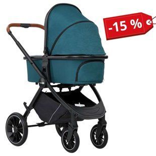 Коляска для дитини універсальна 3 в 1 FreeON Joy, dark green (арт. 49669) &mdash; купити в Україні |  Колисочка