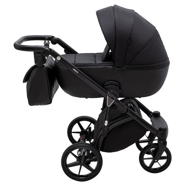 Коляска 2 в 1 Adamex Nola PS-37 черный (арт. 681655) &mdash; купити в Україні |  Колисочка