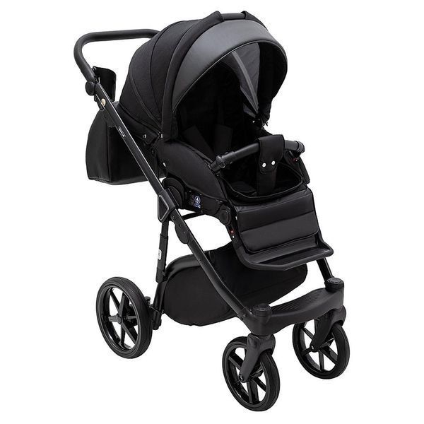 Коляска 2 в 1 Adamex Nola PS-37 черный (арт. 681655) &mdash; купити в Україні |  Колисочка