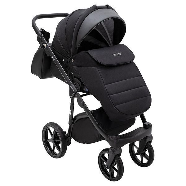 Коляска 2 в 1 Adamex Nola PS-37 черный (арт. 681655) &mdash; купити в Україні |  Колисочка