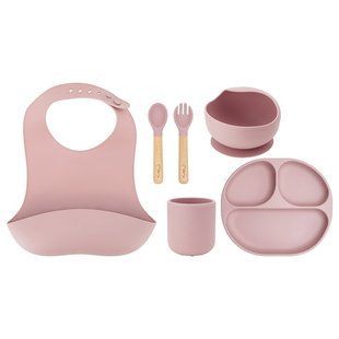 Набір посуду MoMi AMI Pink (арт. 117232025) &mdash; купити в Україні |  Колисочка