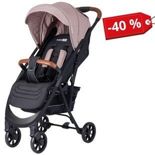 Коляска для дитини прогулянкова FreeON Lux Premium, beige - black (арт. 44701) &mdash; купить в Украине |  Колисочка