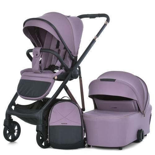 Коляска универсальная 2в1 ME 1190 COIL Grape Pink (арт. 309374) &mdash; купить в Украине | KolysochkaBaby