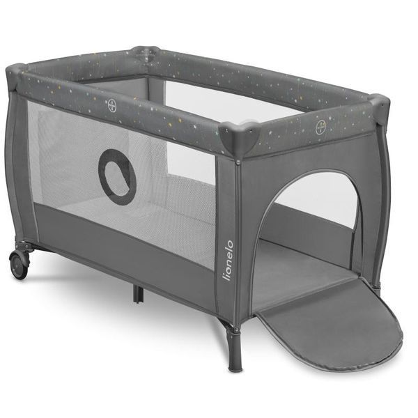 Манеж Lionelo STEFI PLUS GREY MULTICOLOR (арт. 66196353) &mdash; купити в Україні |  Колисочка