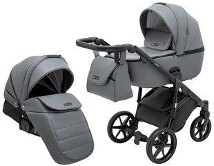 Коляска 2 в 1 Adamex Nola Eco SA-32 серый (арт. 681657) &mdash; купити в Україні |  Колисочка