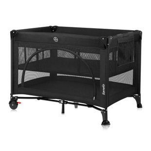 Кроватка-манеж Lionelo LAURA BLACK CARBON (арт. 102504547) &mdash; купити в Україні |  Колисочка