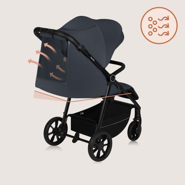 Прогулочная коляска Lionelo IVA GREY GRAPHITE (арт. 112116682) &mdash; купить в Украине | KolysochkaBaby