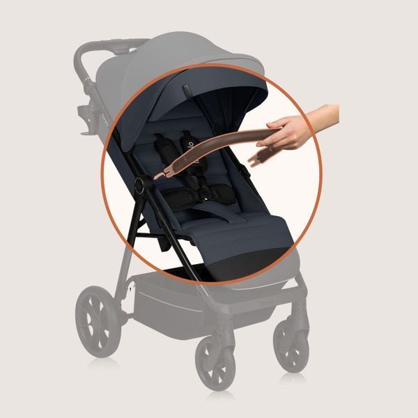 Прогулочная коляска Lionelo IVA GREY GRAPHITE (арт. 112116682) &mdash; купить в Украине | KolysochkaBaby