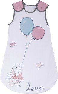 Спальний мішок дитячий Bubaba 0-6 м by FreeON bunny, pink (арт. 47870) &mdash; купити в Україні |  Колисочка
