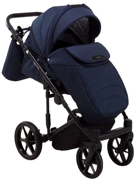 Коляска 2 в 1 Adamex Porto Light Tip TK-12 темно-синий (арт. 625698) &mdash; купить в Украине |  Колисочка