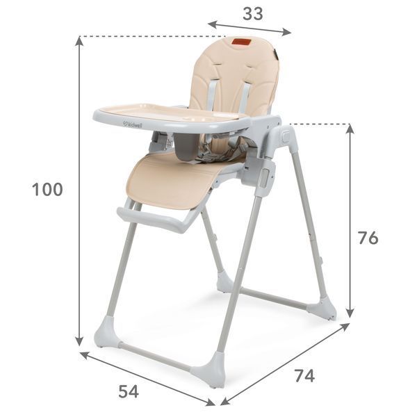 Стілець для годуваня Kidwell Beno beige (арт. KBB) &mdash; купить в Украине | KolysochkaBaby